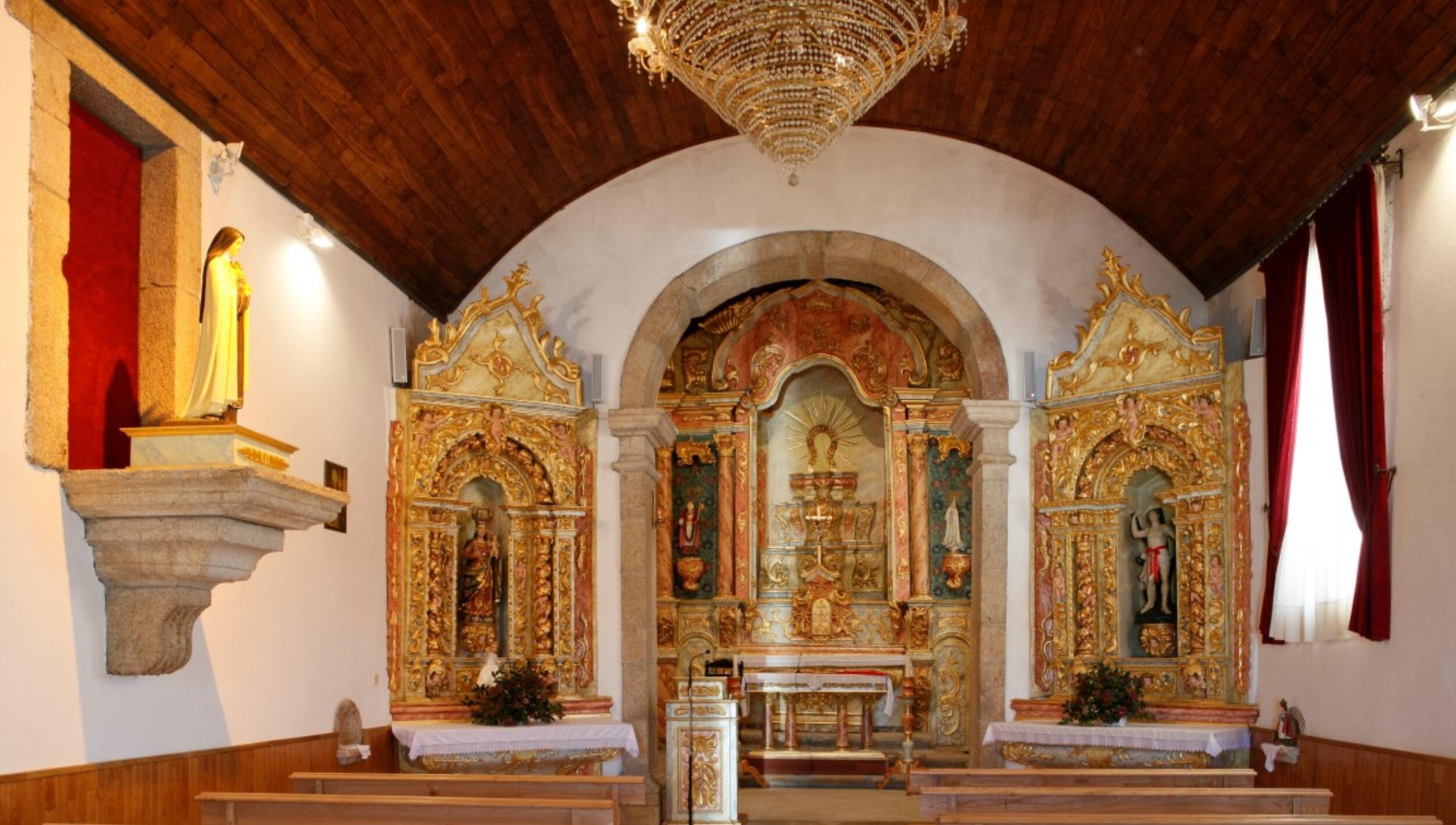 Altar mor da Igreja Matriz