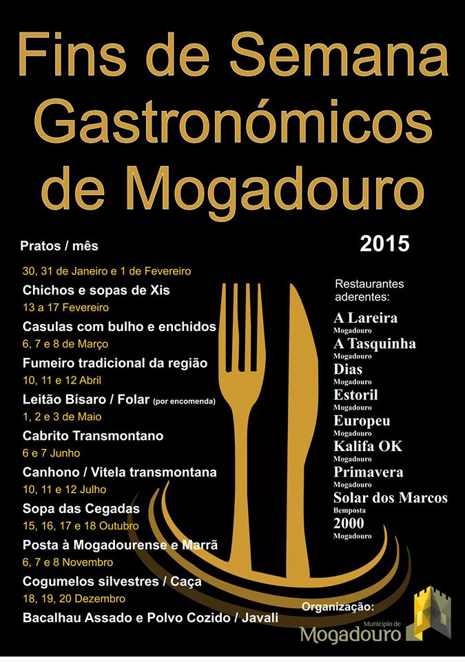 Fins de Semana Gastronómicos de Mogadouro