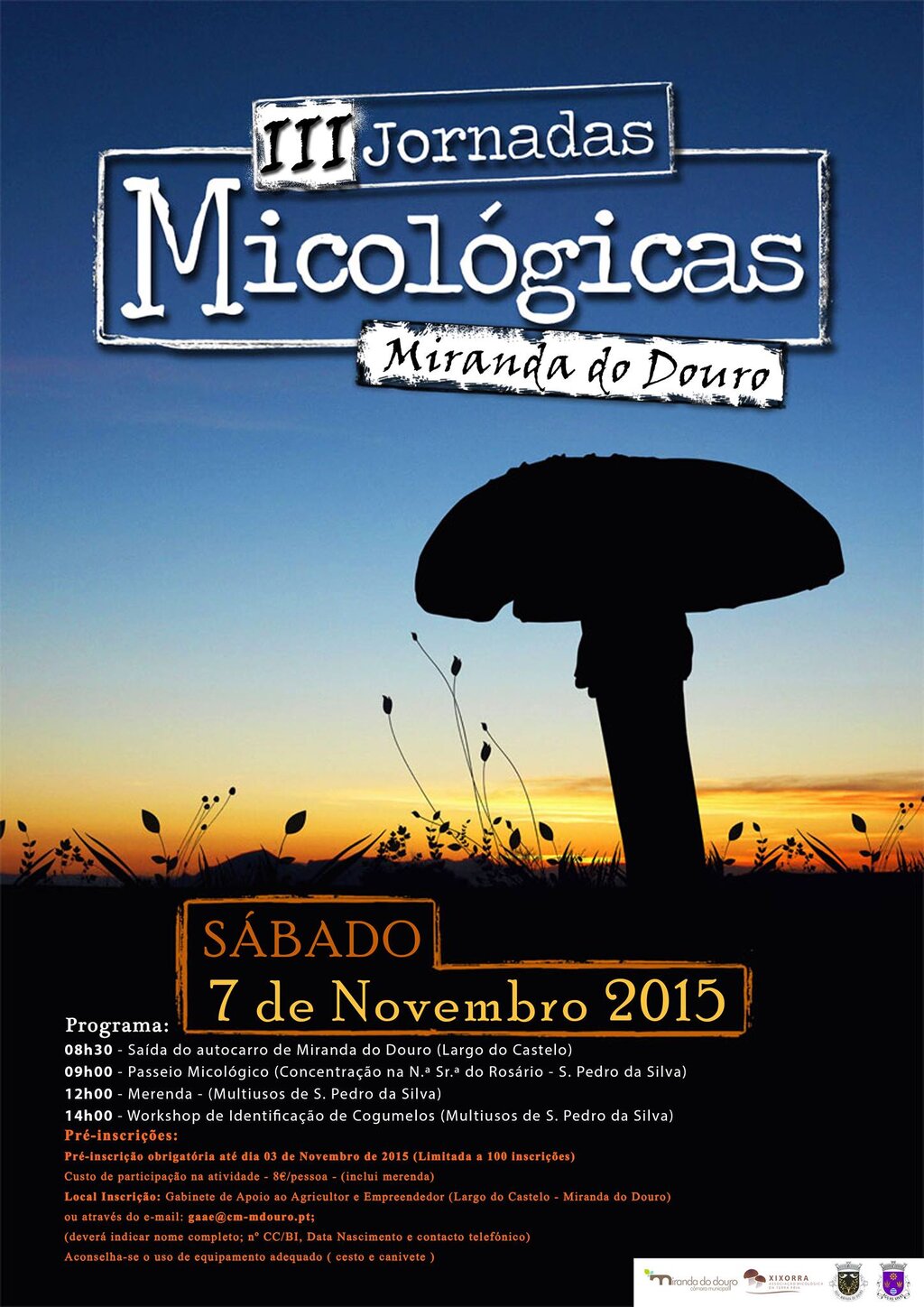 III Jornadas Micológicas de Miranda do Douro