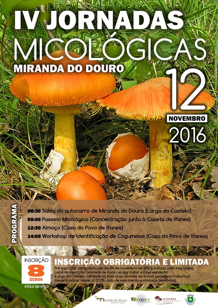 IV Jornadas Micológicas de Miranda do Douro