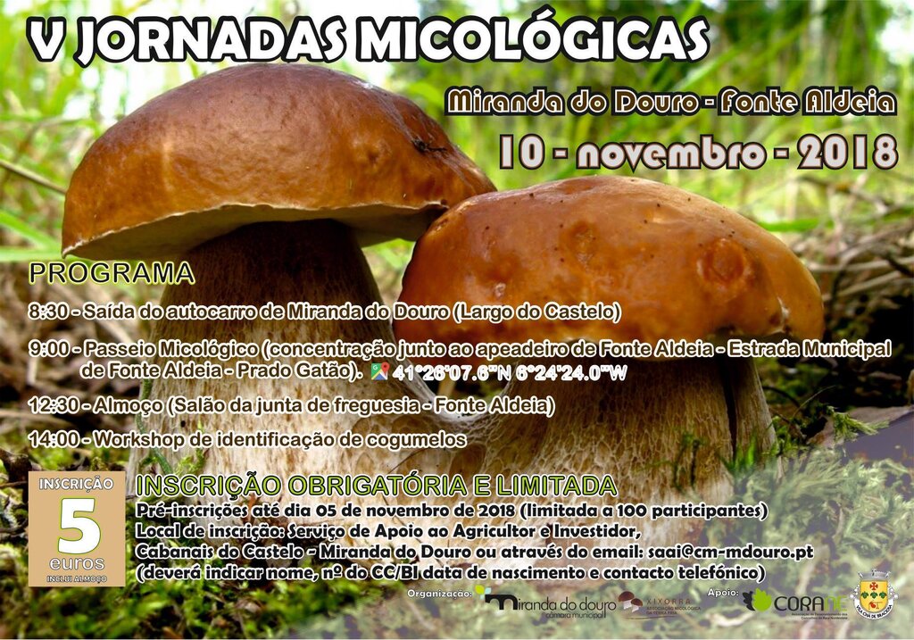 VI Jornadas Micológicas de Miranda do Douro