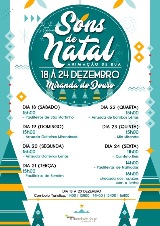Programa de Natal em Miranda do Douro 