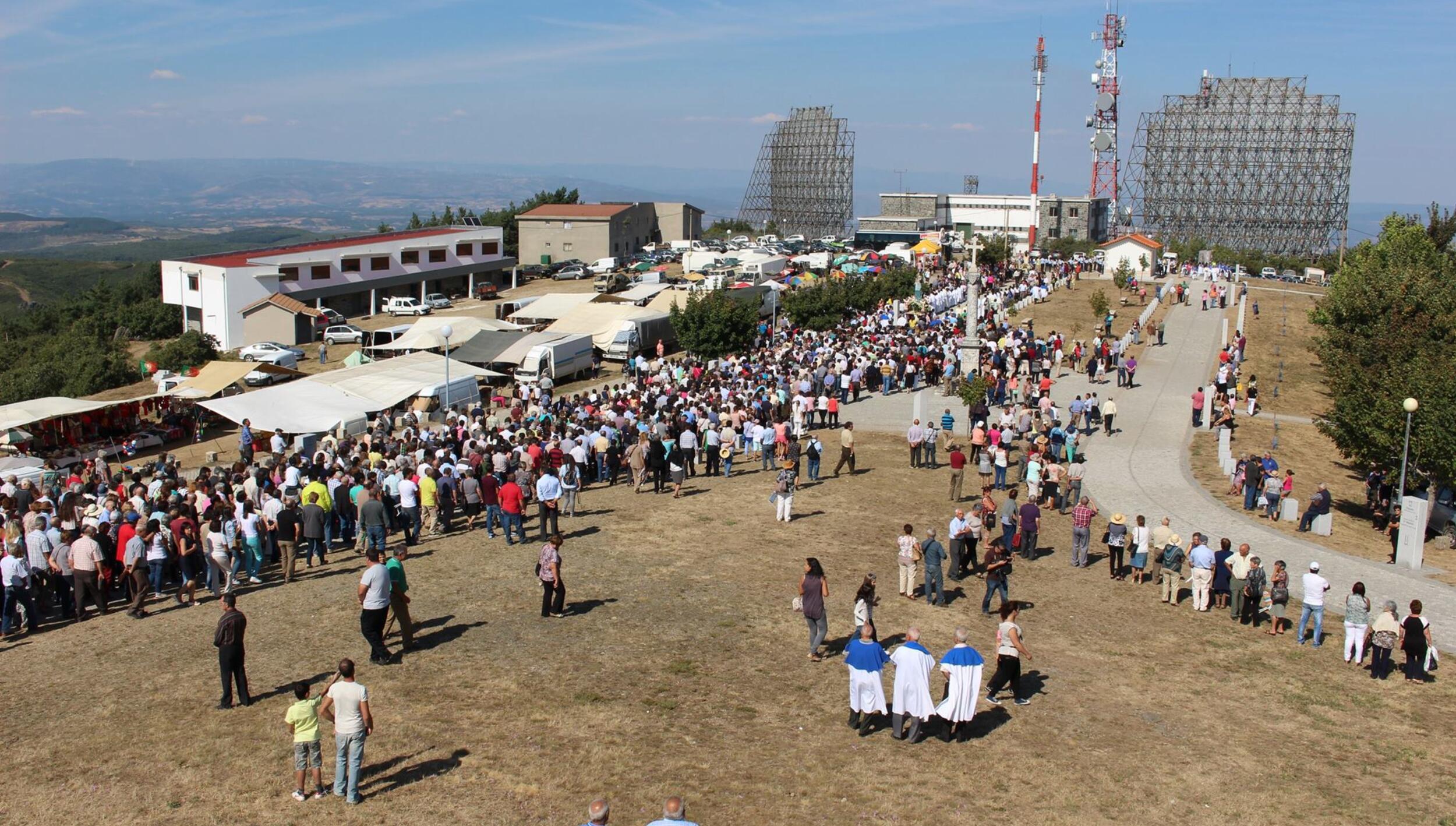 Panorâmica do recinto do Santuário