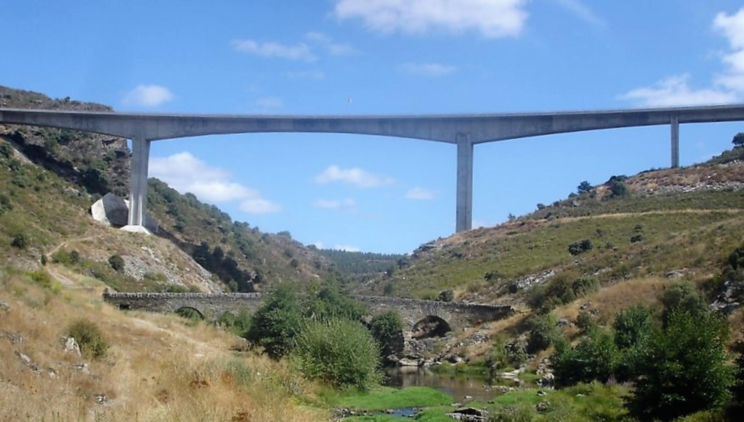 Ponte Medieval vs Viaduto da A4