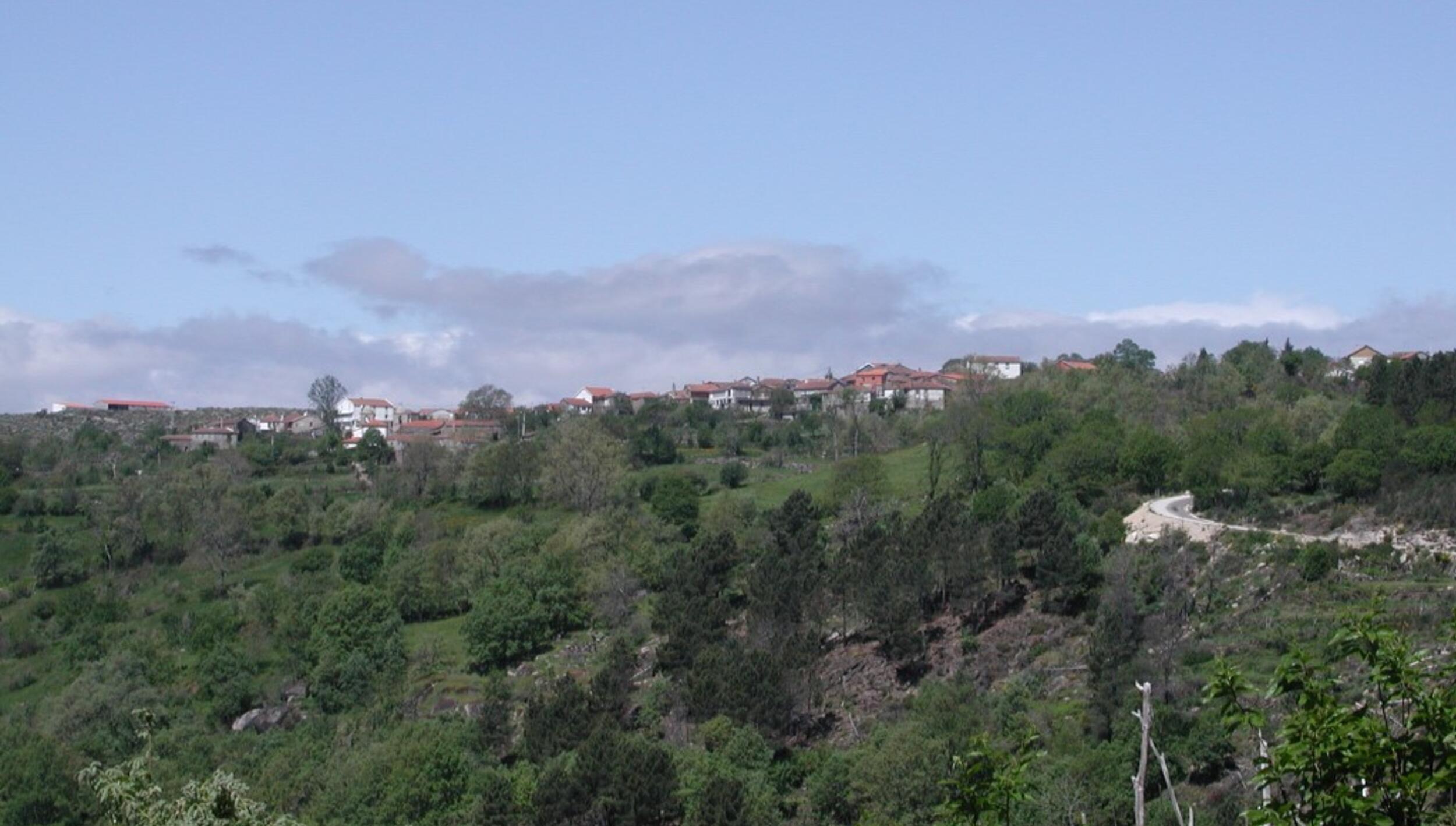 Vista nascente da Moimenta