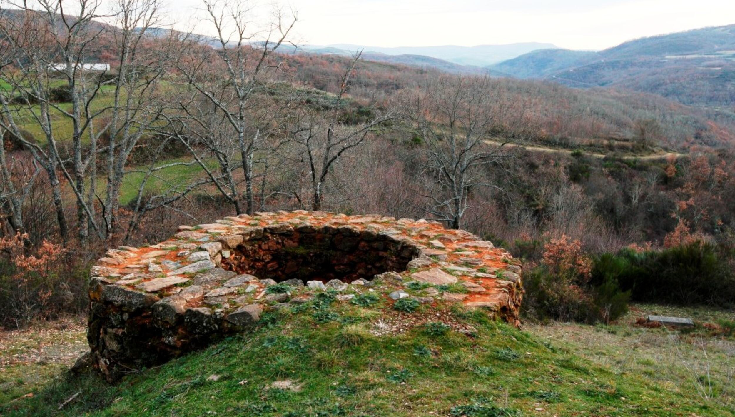 Forno visto de cima