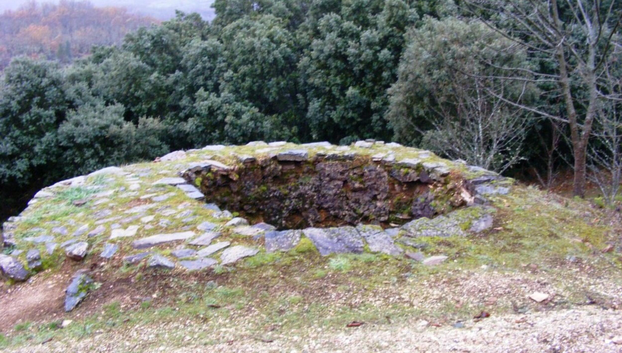 Forno visto de cima