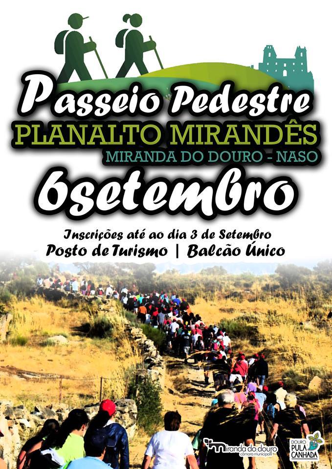 Passeio Pedestre no Planalto Mirandês