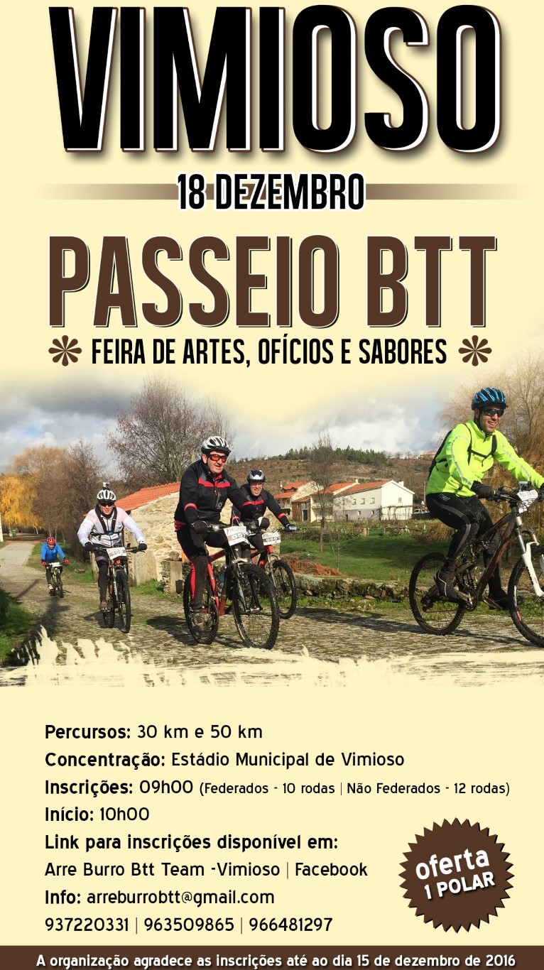 Passeio BTT em Vimioso