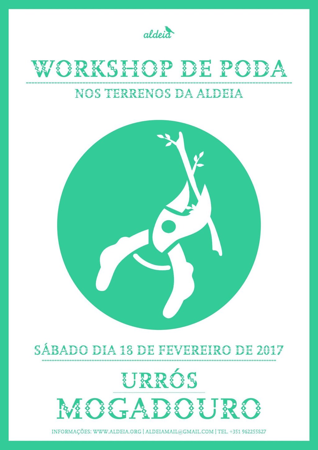 Workshop de Poda nos Terrenos da ALDEIA