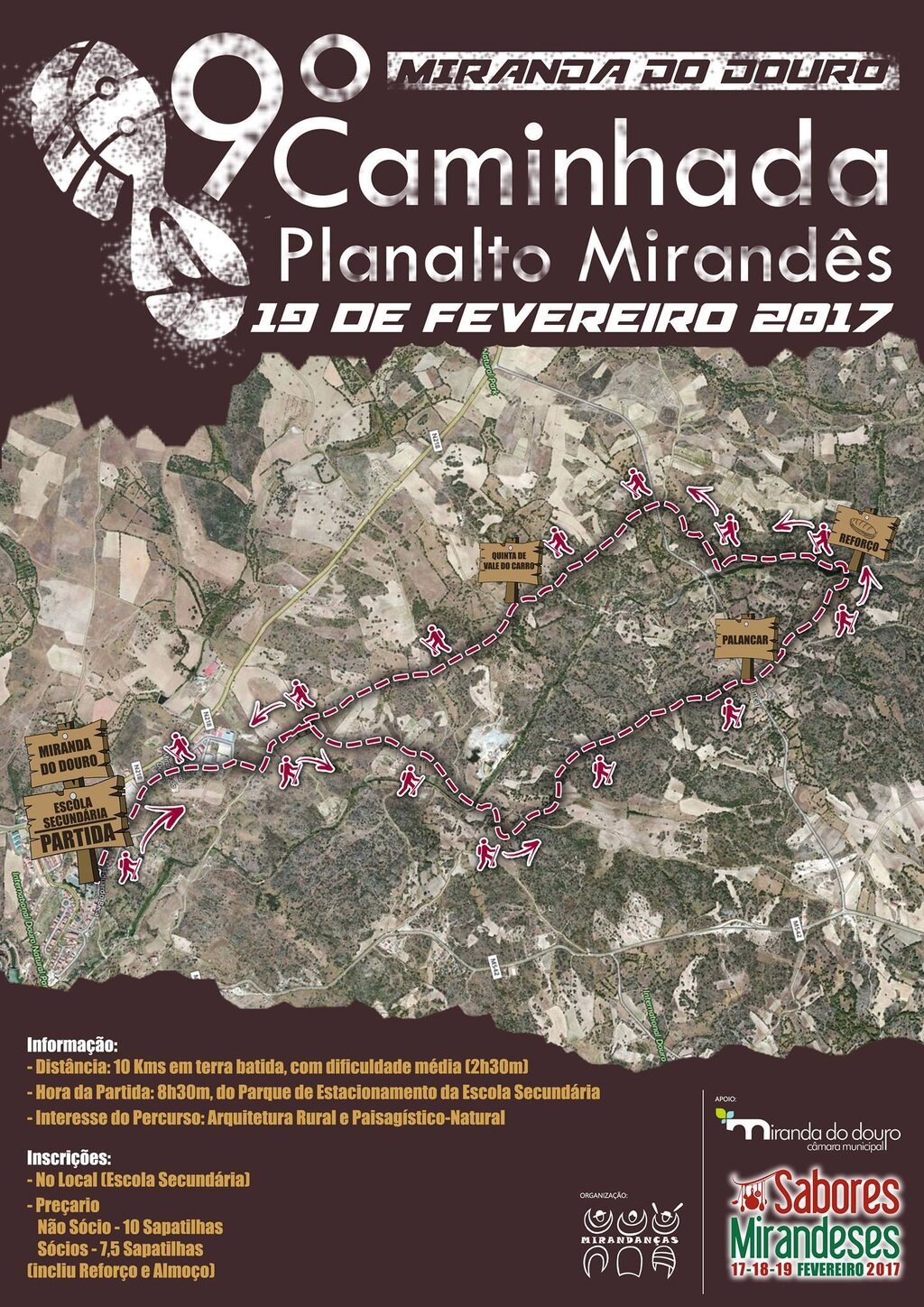 9º Caminhada no Planalto Mirandês