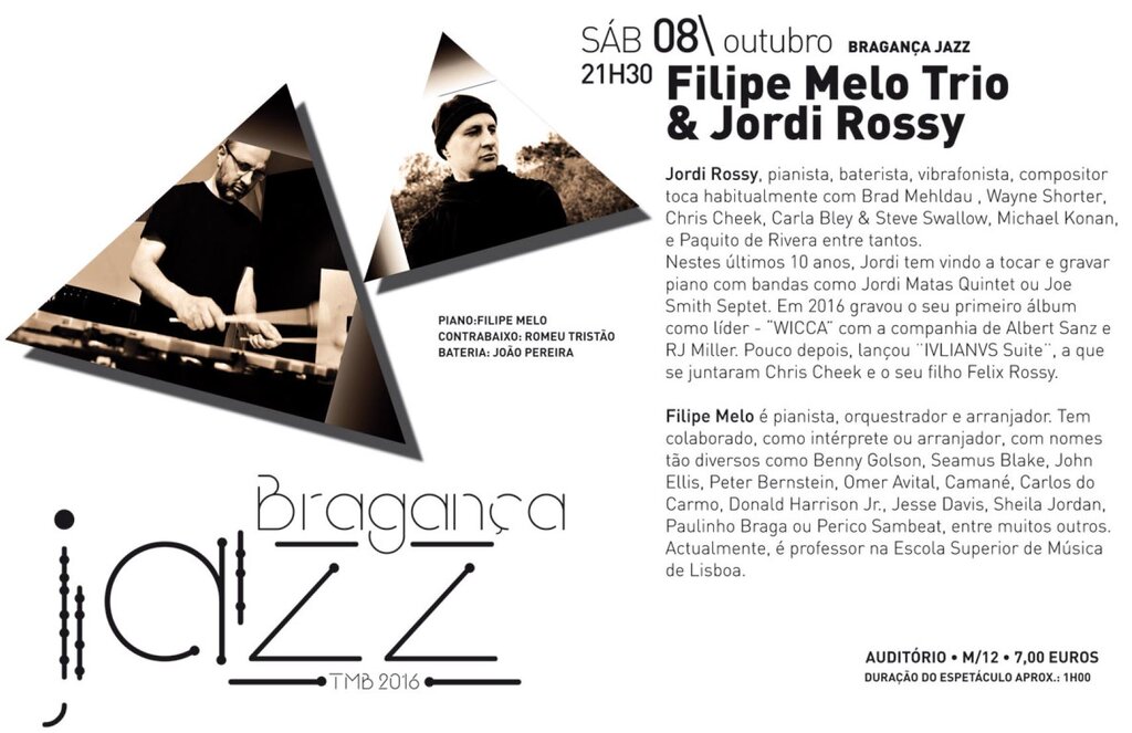 FILIPE MELO TRIO & JORDI ROSSY